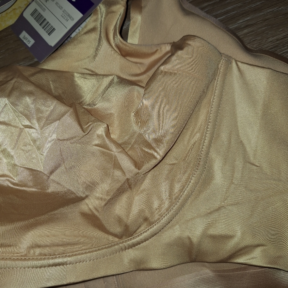 New Catherines Plus Size No Wire Back Smoother Bra Nude 54C - Picture 6 of 9